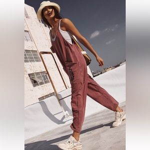 NWT Free People Movement | Hot Shot Logo Onesie | Medium